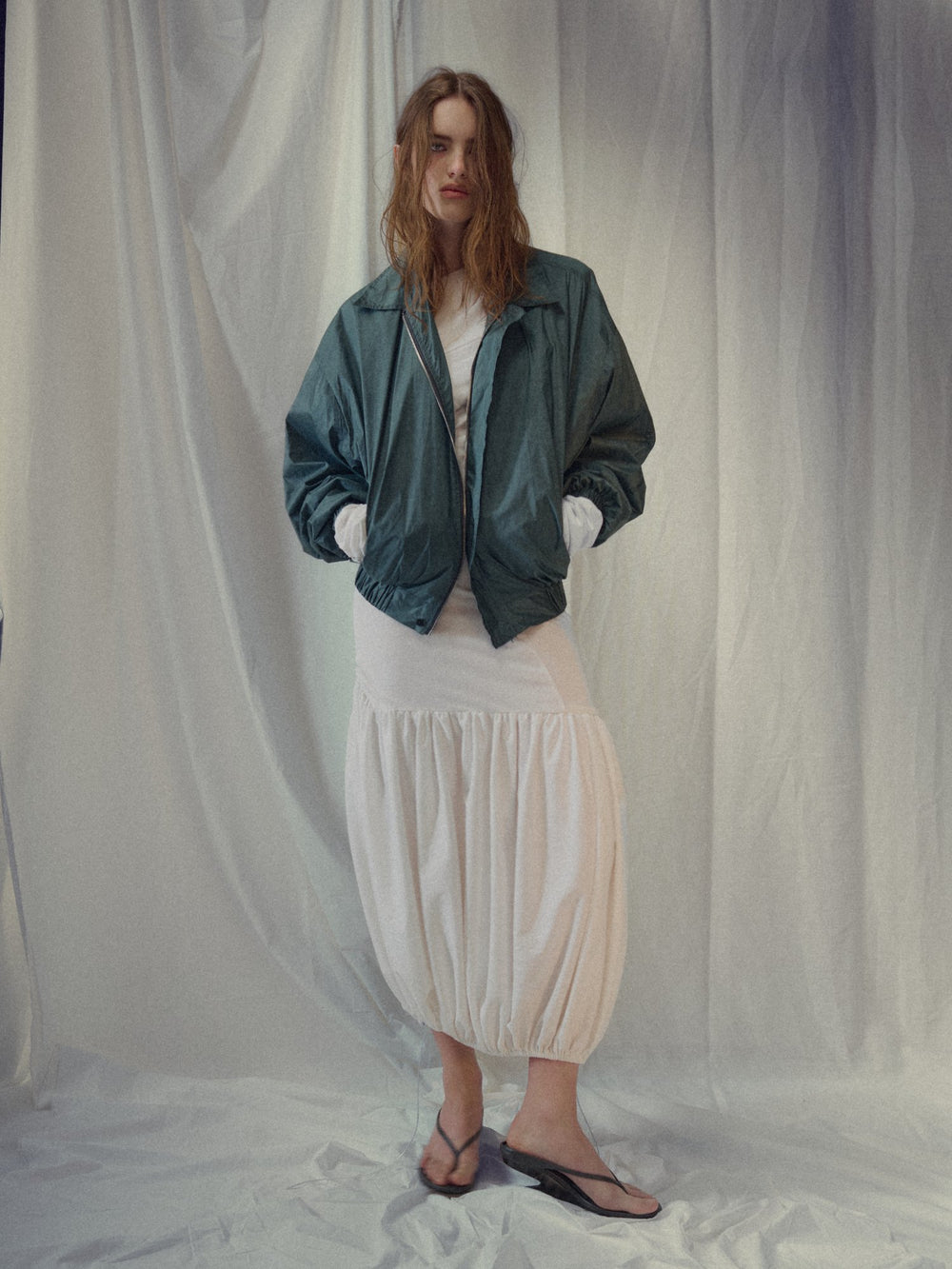 Technical crinkle bomber