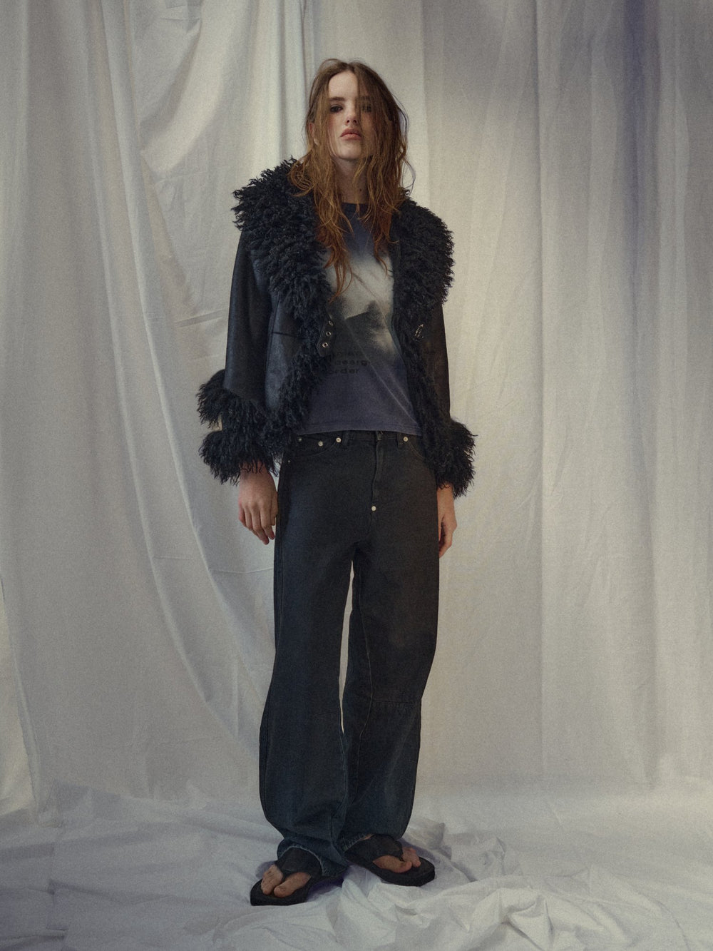 Afghan shearling jacket
